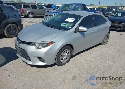 2016 Toyota Corolla L from USA, damaged, VIN 5YFBURHE1GP517194